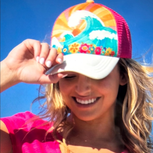 NATURAL LIFE Tropical Design Hat - Picture 3 of 3